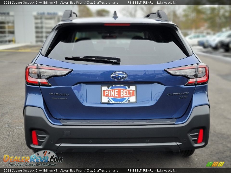 2021 Subaru Outback Onyx Edition XT Abyss Blue Pearl / Gray StarTex Urethane Photo #21