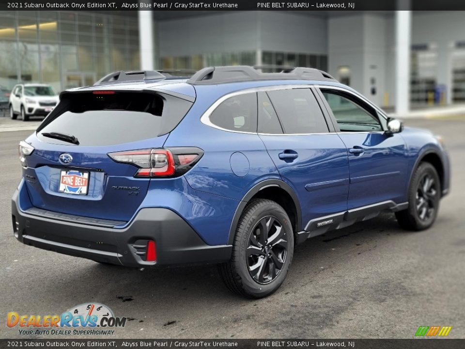 2021 Subaru Outback Onyx Edition XT Abyss Blue Pearl / Gray StarTex Urethane Photo #22