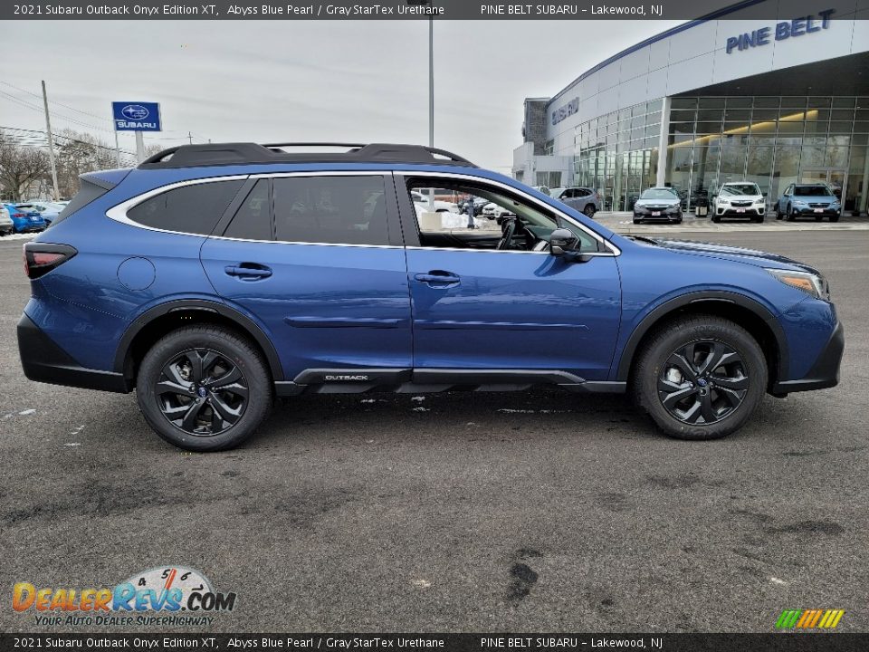 2021 Subaru Outback Onyx Edition XT Abyss Blue Pearl / Gray StarTex Urethane Photo #23