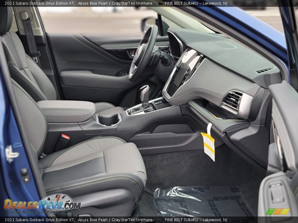 2021 Subaru Outback Onyx Edition XT Abyss Blue Pearl / Gray StarTex Urethane Photo #27