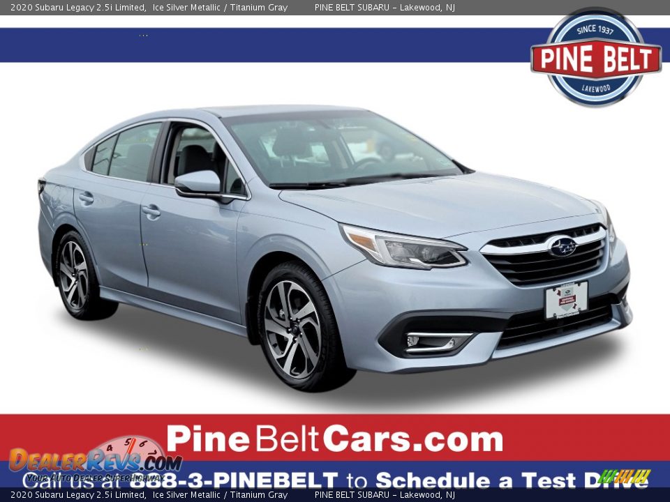 2020 Subaru Legacy 2.5i Limited Ice Silver Metallic / Titanium Gray Photo #1