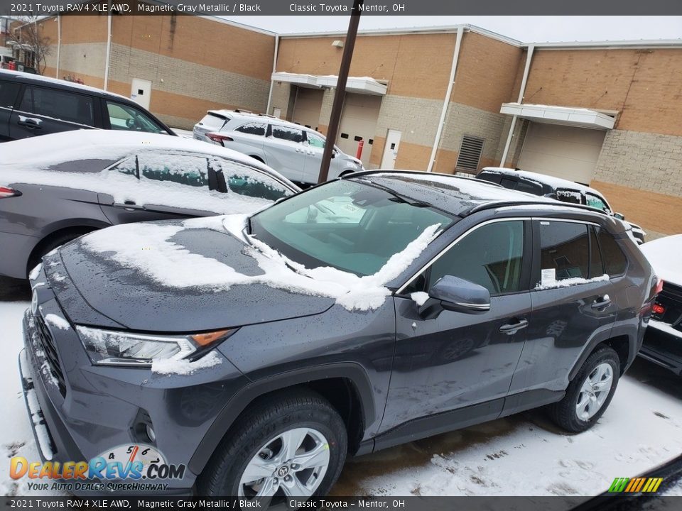 2021 Toyota RAV4 XLE AWD Magnetic Gray Metallic / Black Photo #1