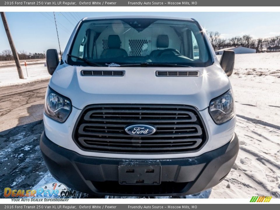 2016 Ford Transit 250 Van XL LR Regular Oxford White / Pewter Photo #9