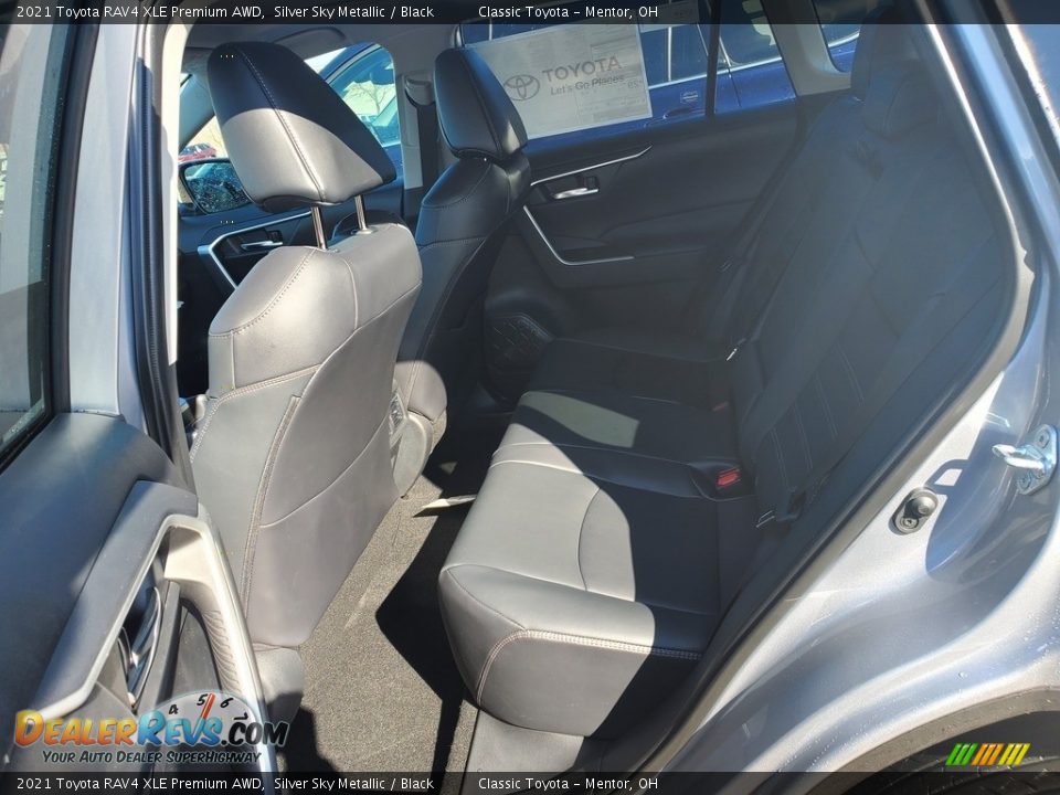 2021 Toyota RAV4 XLE Premium AWD Silver Sky Metallic / Black Photo #3