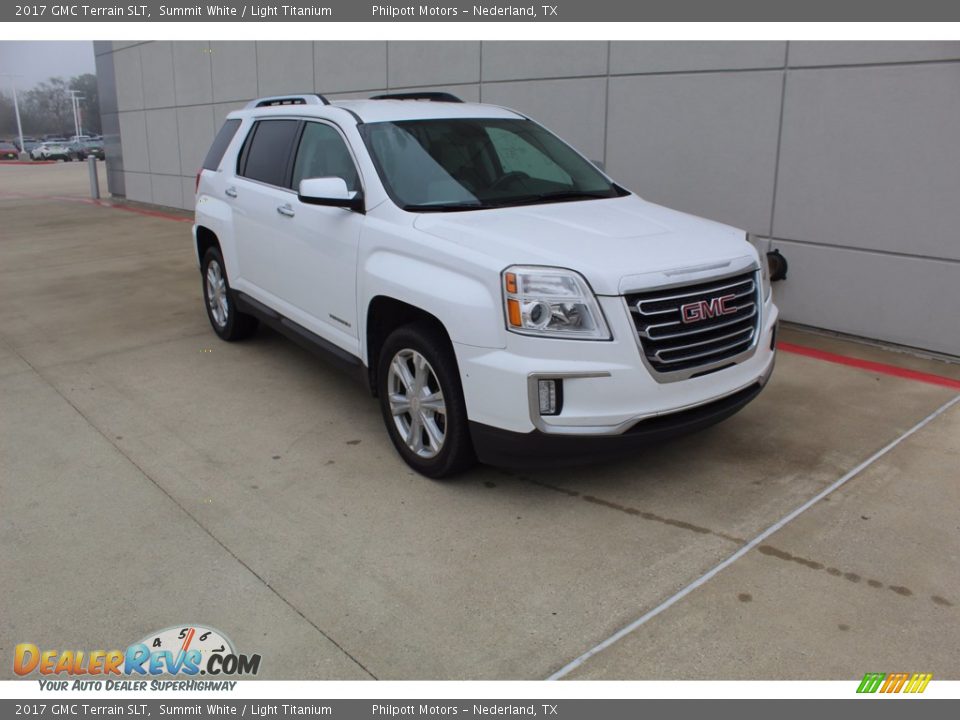 Summit White 2017 GMC Terrain SLT Photo #2