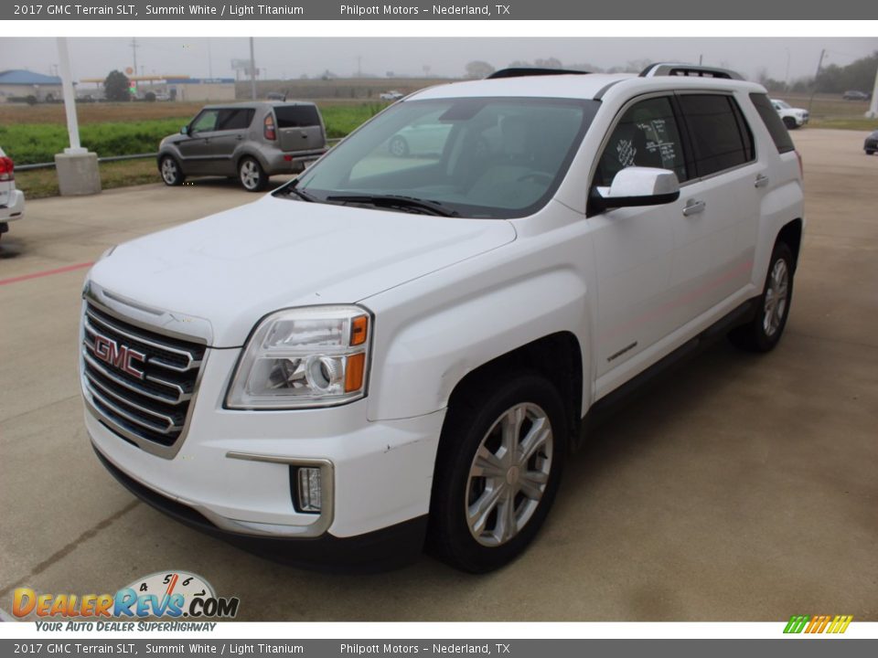 Summit White 2017 GMC Terrain SLT Photo #4