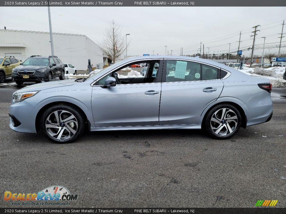 2020 Subaru Legacy 2.5i Limited Ice Silver Metallic / Titanium Gray Photo #19