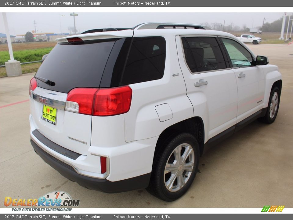 2017 GMC Terrain SLT Summit White / Light Titanium Photo #8