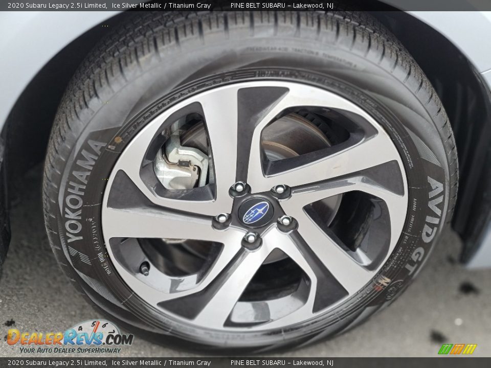 2020 Subaru Legacy 2.5i Limited Ice Silver Metallic / Titanium Gray Photo #24