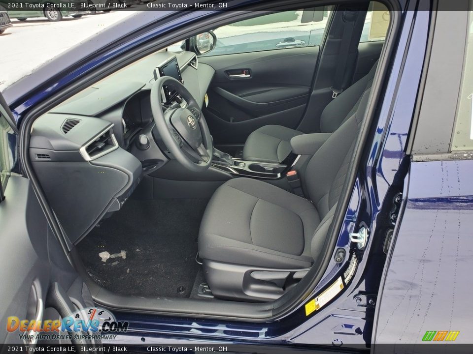 2021 Toyota Corolla LE Blueprint / Black Photo #2