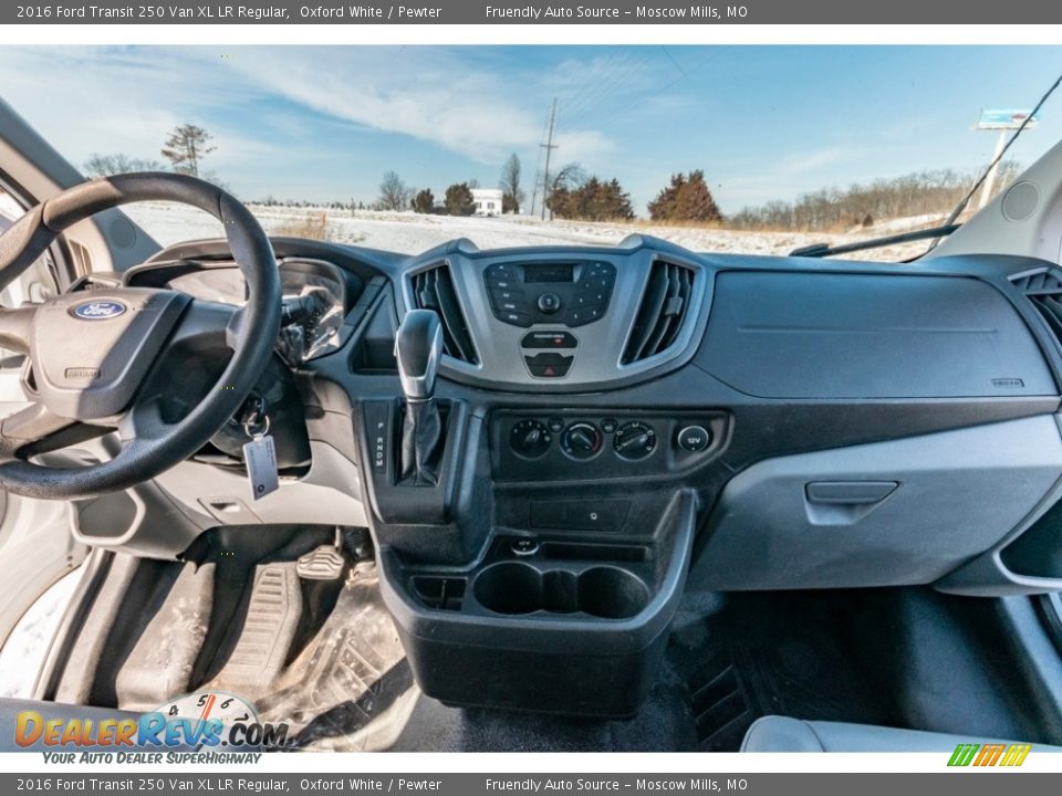 2016 Ford Transit 250 Van XL LR Regular Oxford White / Pewter Photo #33