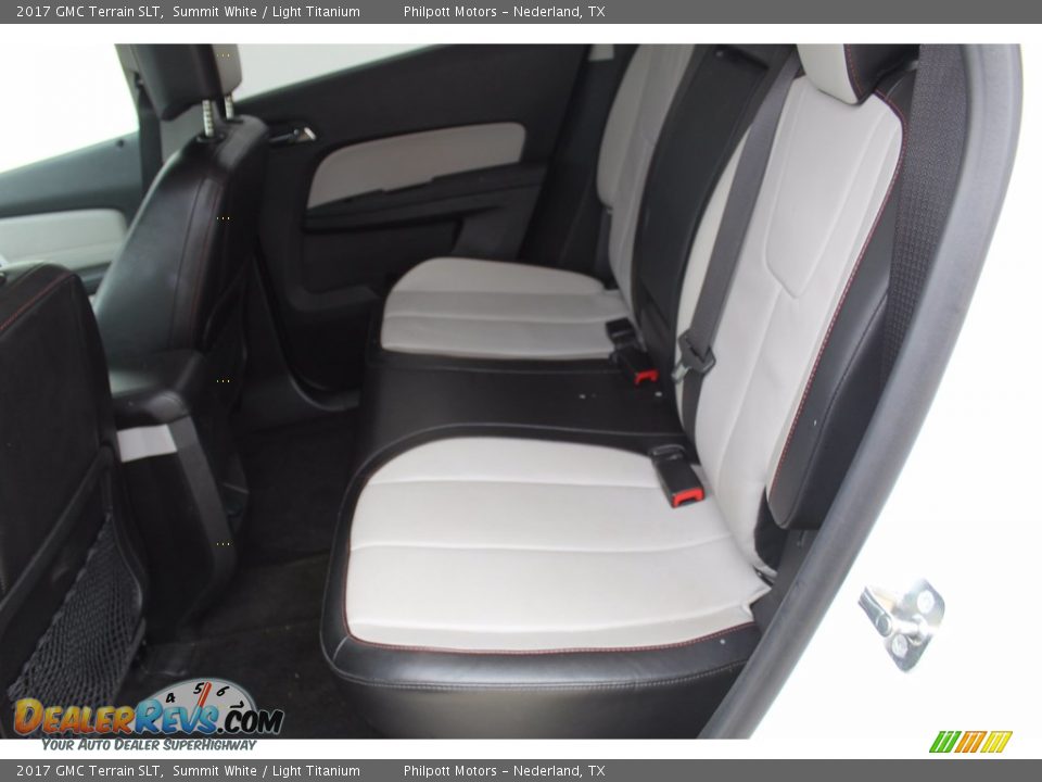 Rear Seat of 2017 GMC Terrain SLT Photo #19