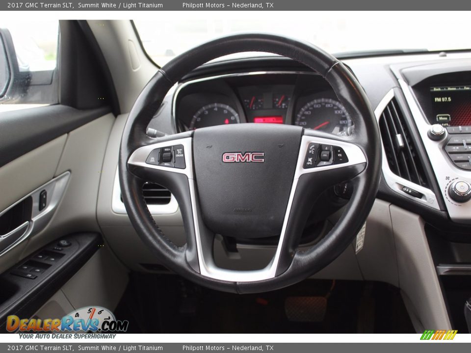 2017 GMC Terrain SLT Steering Wheel Photo #21