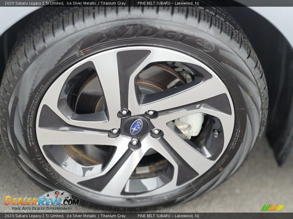 2020 Subaru Legacy 2.5i Limited Ice Silver Metallic / Titanium Gray Photo #35