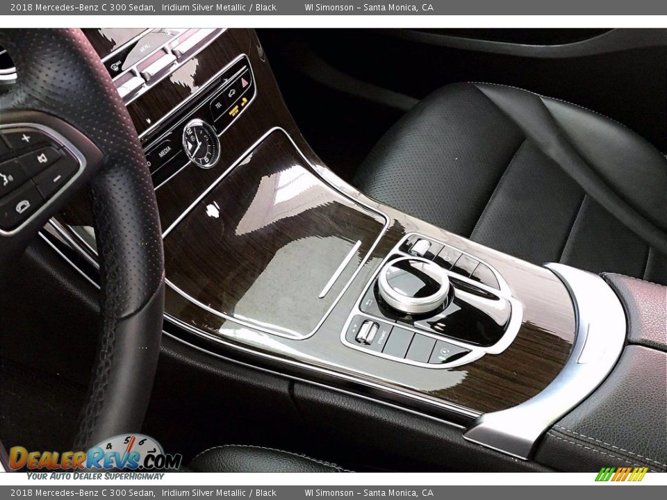 2018 Mercedes-Benz C 300 Sedan Iridium Silver Metallic / Black Photo #17