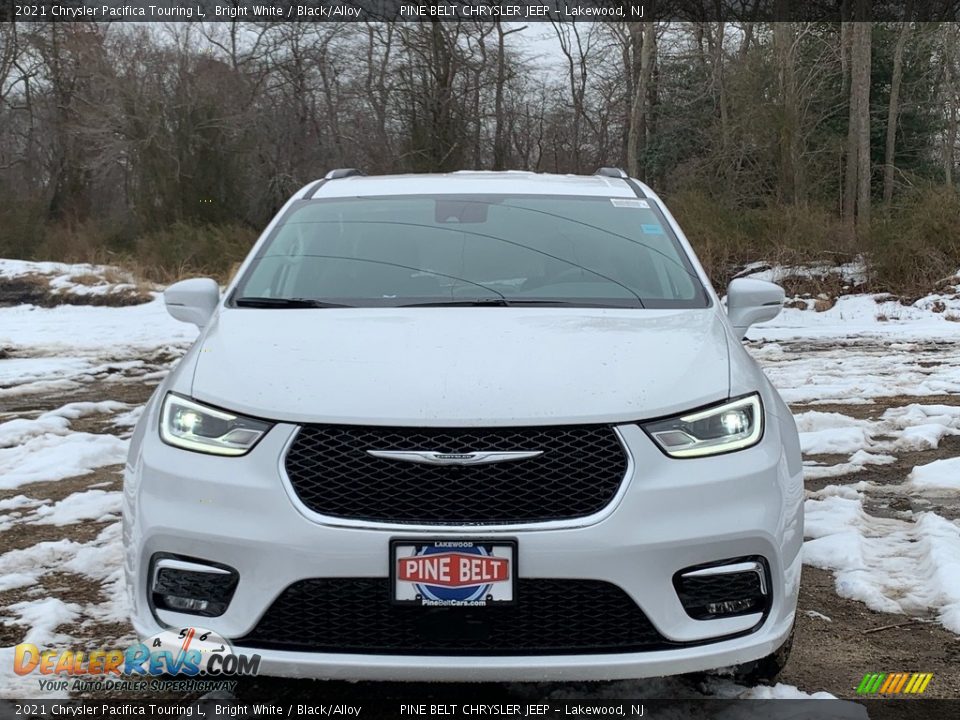 2021 Chrysler Pacifica Touring L Bright White / Black/Alloy Photo #3