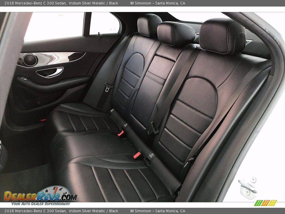 2018 Mercedes-Benz C 300 Sedan Iridium Silver Metallic / Black Photo #20