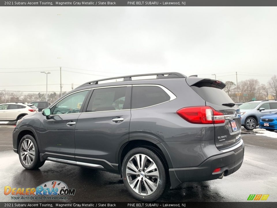 2021 Subaru Ascent Touring Magnetite Gray Metallic / Slate Black Photo #6