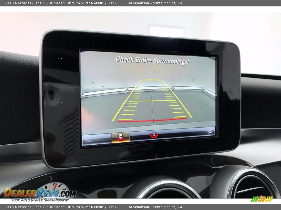 2018 Mercedes-Benz C 300 Sedan Iridium Silver Metallic / Black Photo #24