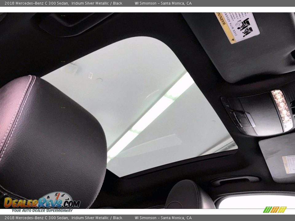 2018 Mercedes-Benz C 300 Sedan Iridium Silver Metallic / Black Photo #25
