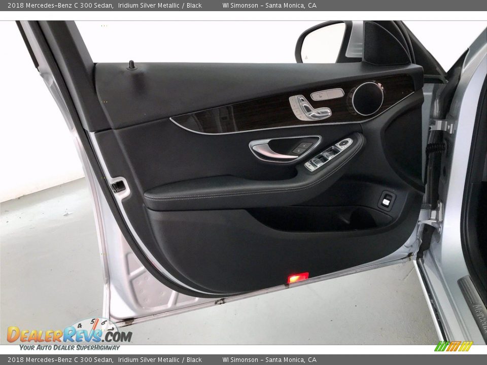2018 Mercedes-Benz C 300 Sedan Iridium Silver Metallic / Black Photo #26