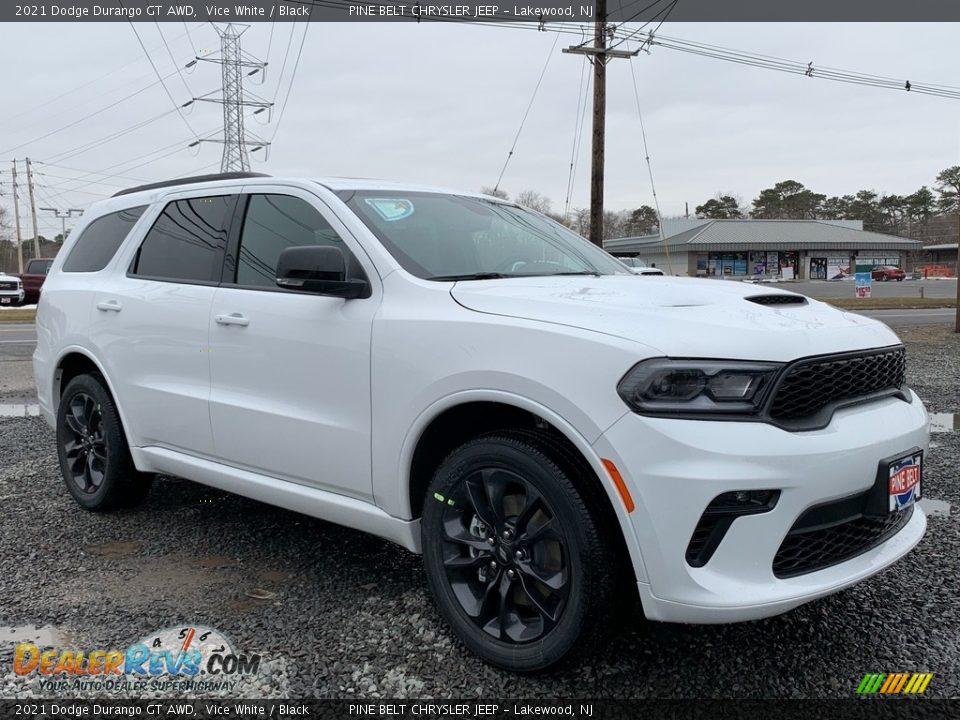 2021 Dodge Durango GT AWD Vice White / Black Photo #1