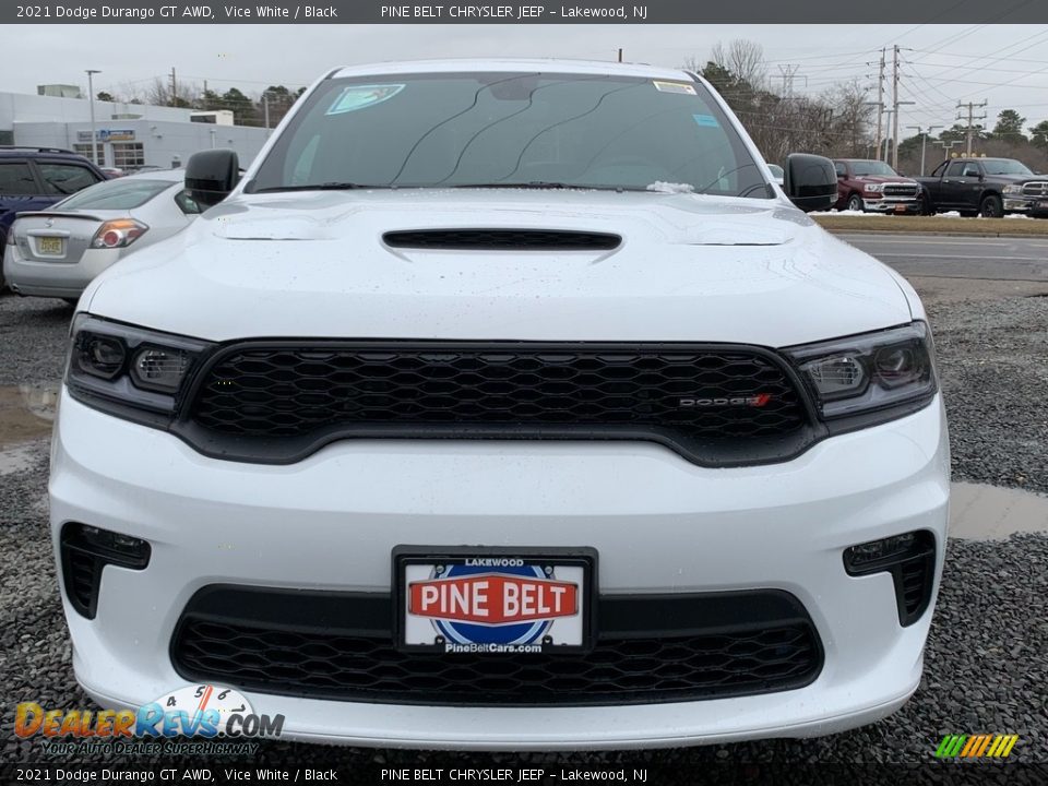 2021 Dodge Durango GT AWD Vice White / Black Photo #3