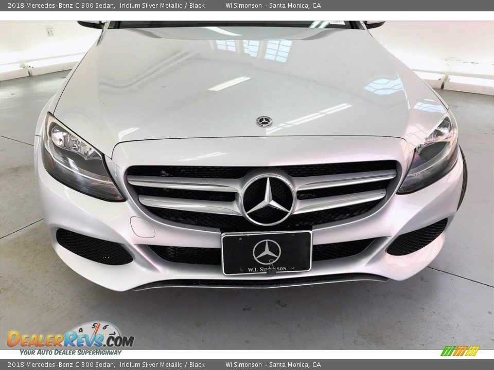 2018 Mercedes-Benz C 300 Sedan Iridium Silver Metallic / Black Photo #30