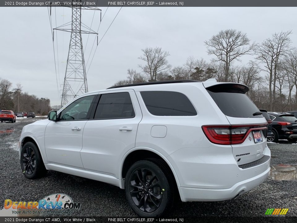 2021 Dodge Durango GT AWD Vice White / Black Photo #6