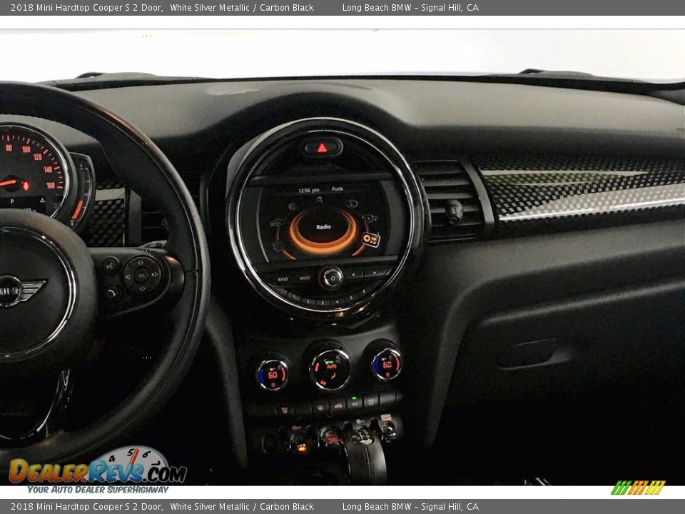 2018 Mini Hardtop Cooper S 2 Door White Silver Metallic / Carbon Black Photo #5