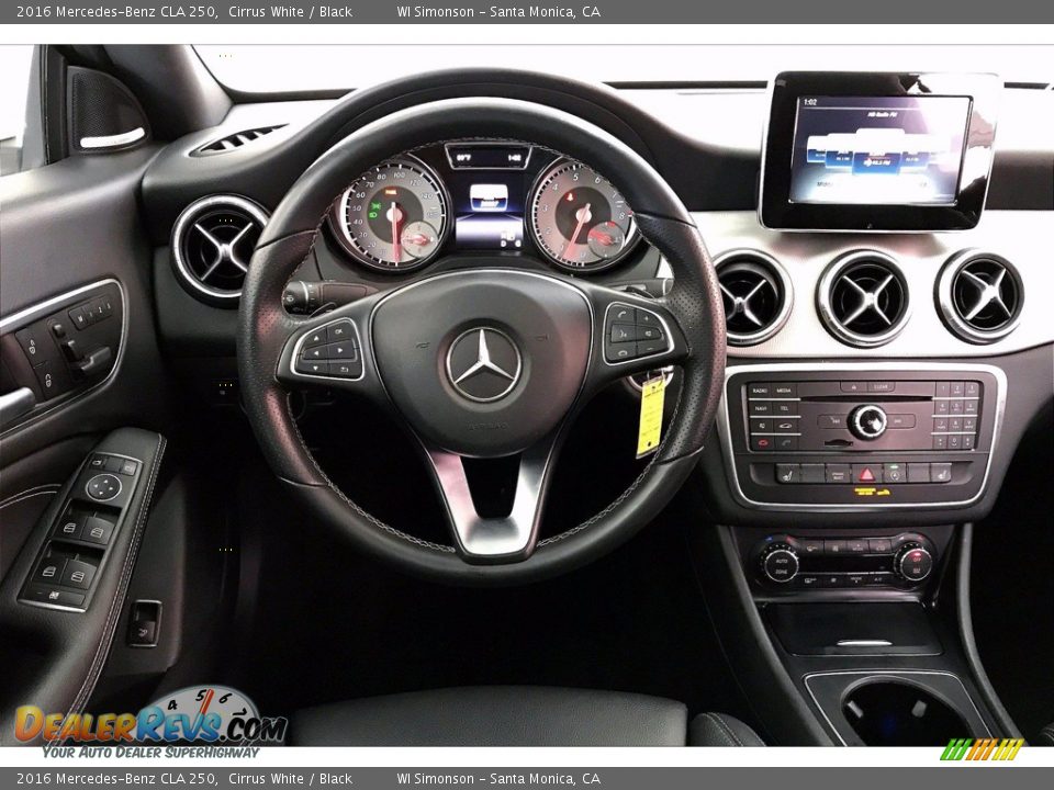 2016 Mercedes-Benz CLA 250 Cirrus White / Black Photo #4