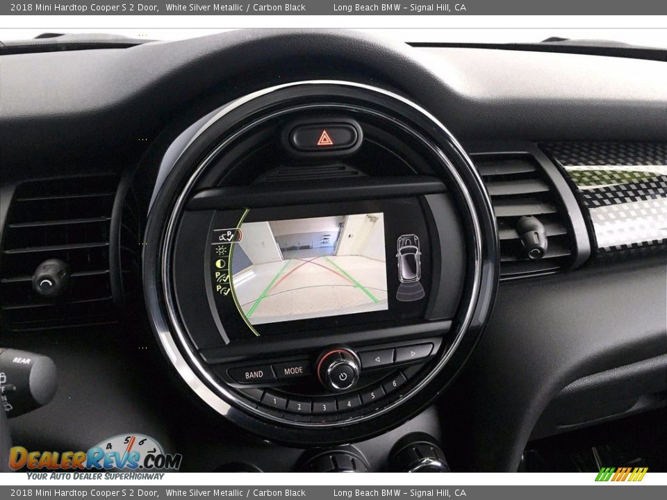 2018 Mini Hardtop Cooper S 2 Door White Silver Metallic / Carbon Black Photo #17