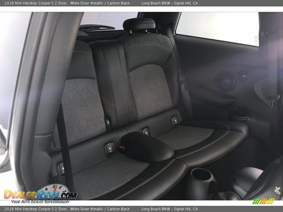 2018 Mini Hardtop Cooper S 2 Door White Silver Metallic / Carbon Black Photo #28