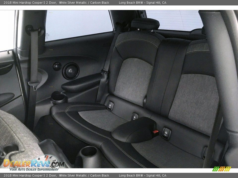 2018 Mini Hardtop Cooper S 2 Door White Silver Metallic / Carbon Black Photo #29