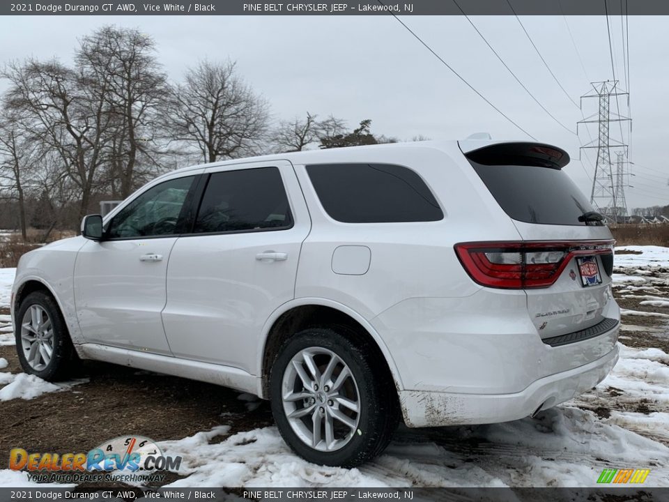 2021 Dodge Durango GT AWD Vice White / Black Photo #6