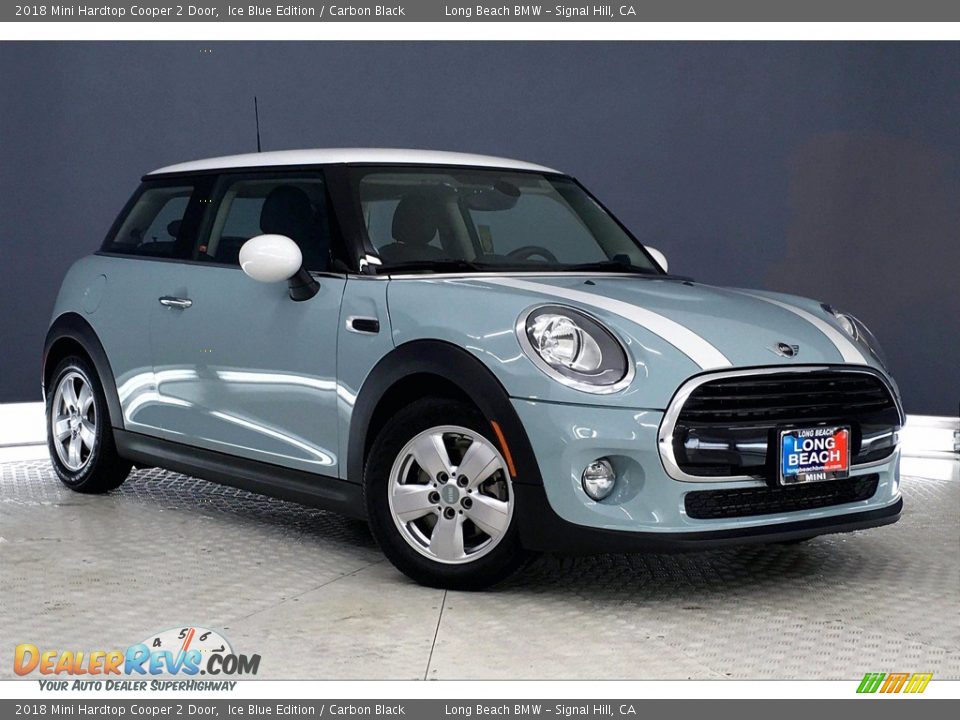 2018 Mini Hardtop Cooper 2 Door Ice Blue Edition / Carbon Black Photo #1