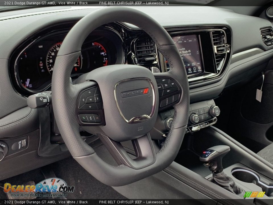 2021 Dodge Durango GT AWD Vice White / Black Photo #12