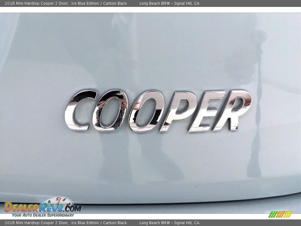 2018 Mini Hardtop Cooper 2 Door Ice Blue Edition / Carbon Black Photo #7