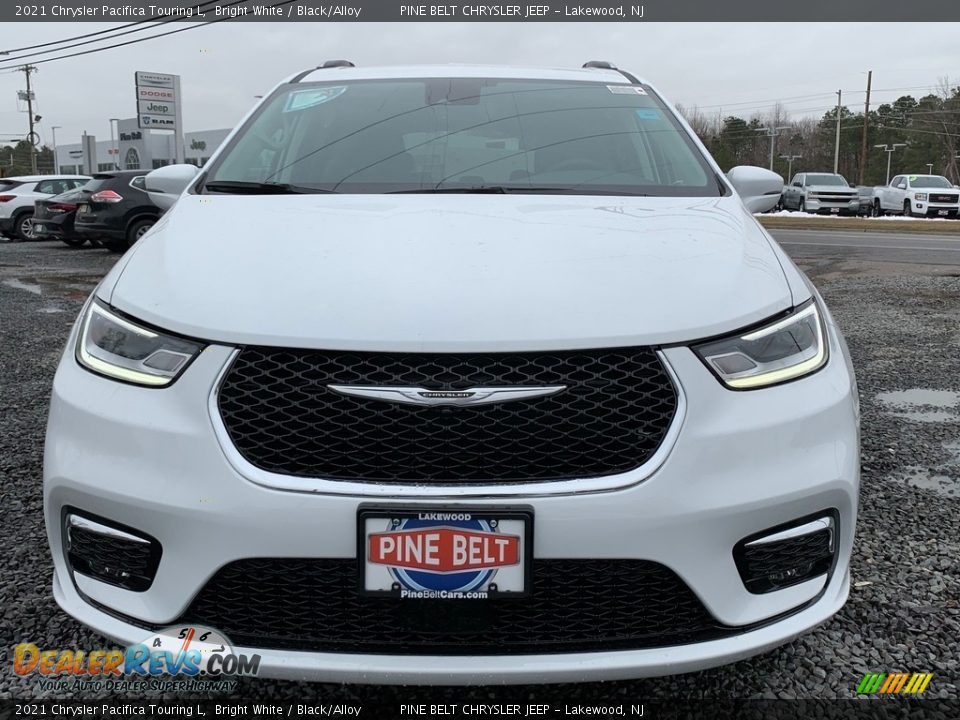 2021 Chrysler Pacifica Touring L Bright White / Black/Alloy Photo #3