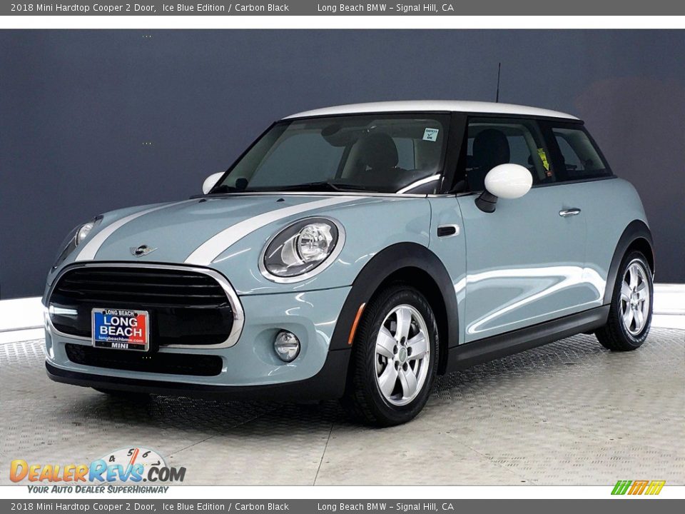 2018 Mini Hardtop Cooper 2 Door Ice Blue Edition / Carbon Black Photo #12