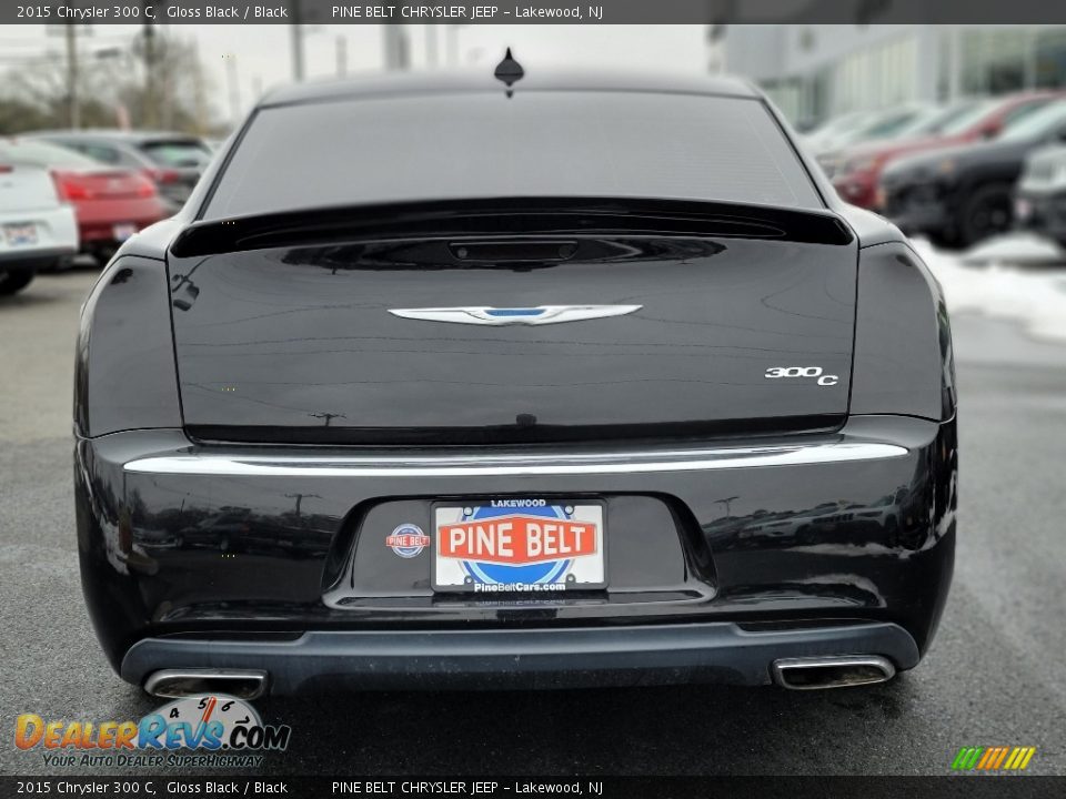 2015 Chrysler 300 C Gloss Black / Black Photo #21