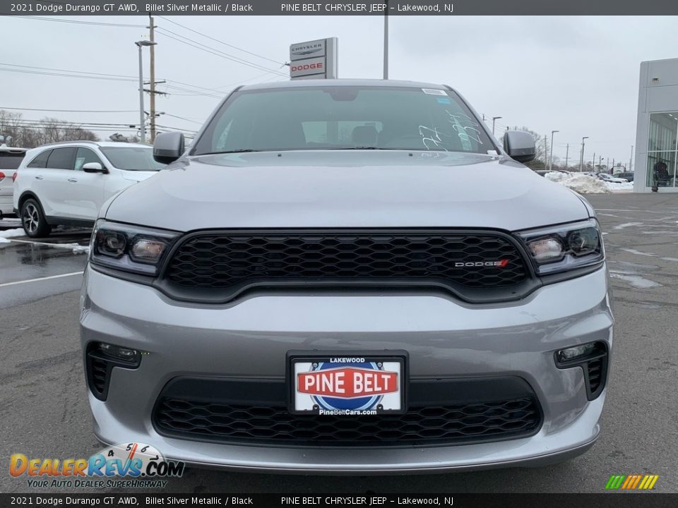 2021 Dodge Durango GT AWD Billet Silver Metallic / Black Photo #3