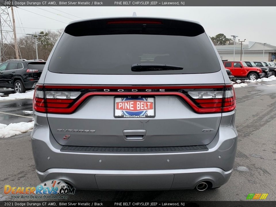 2021 Dodge Durango GT AWD Billet Silver Metallic / Black Photo #6