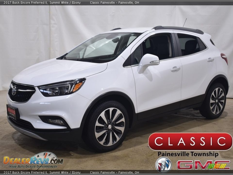 2017 Buick Encore Preferred II Summit White / Ebony Photo #1