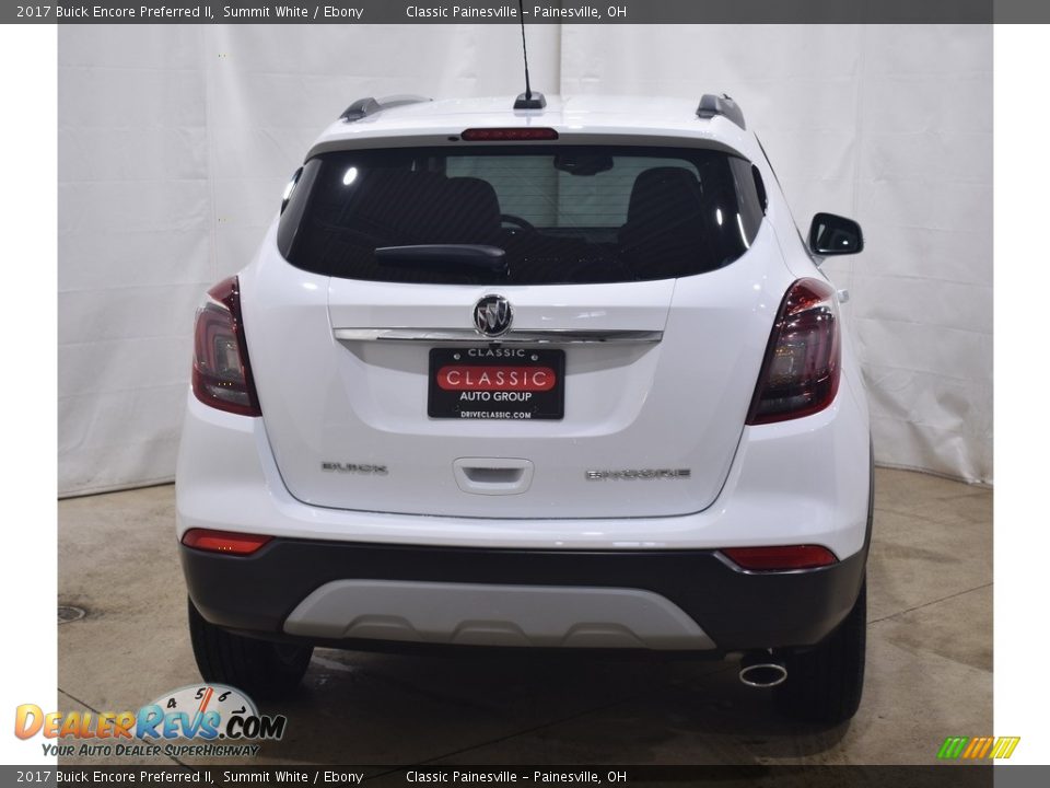 2017 Buick Encore Preferred II Summit White / Ebony Photo #3