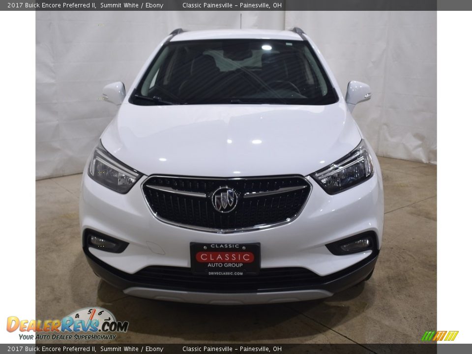 2017 Buick Encore Preferred II Summit White / Ebony Photo #4