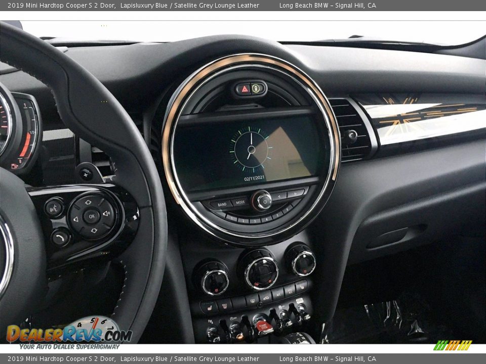 2019 Mini Hardtop Cooper S 2 Door Lapisluxury Blue / Satellite Grey Lounge Leather Photo #5