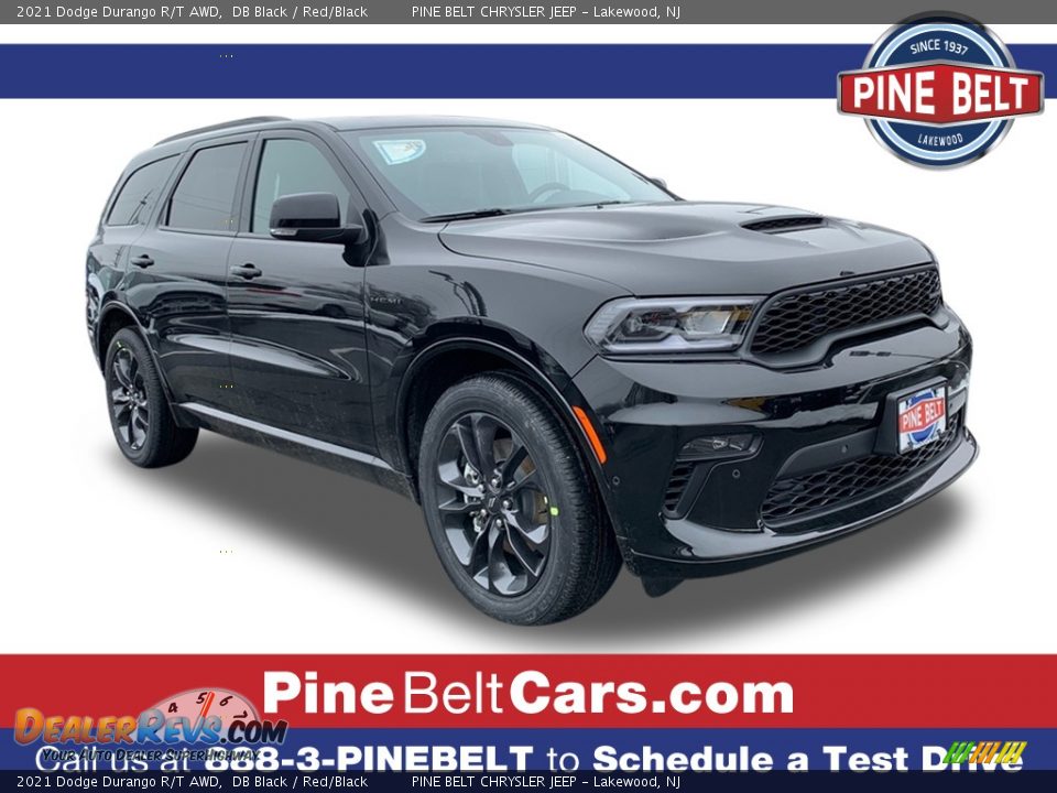 2021 Dodge Durango R/T AWD DB Black / Red/Black Photo #1