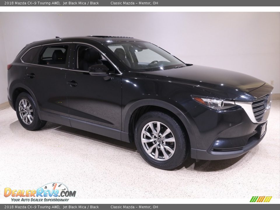 2018 Mazda CX-9 Touring AWD Jet Black Mica / Black Photo #1