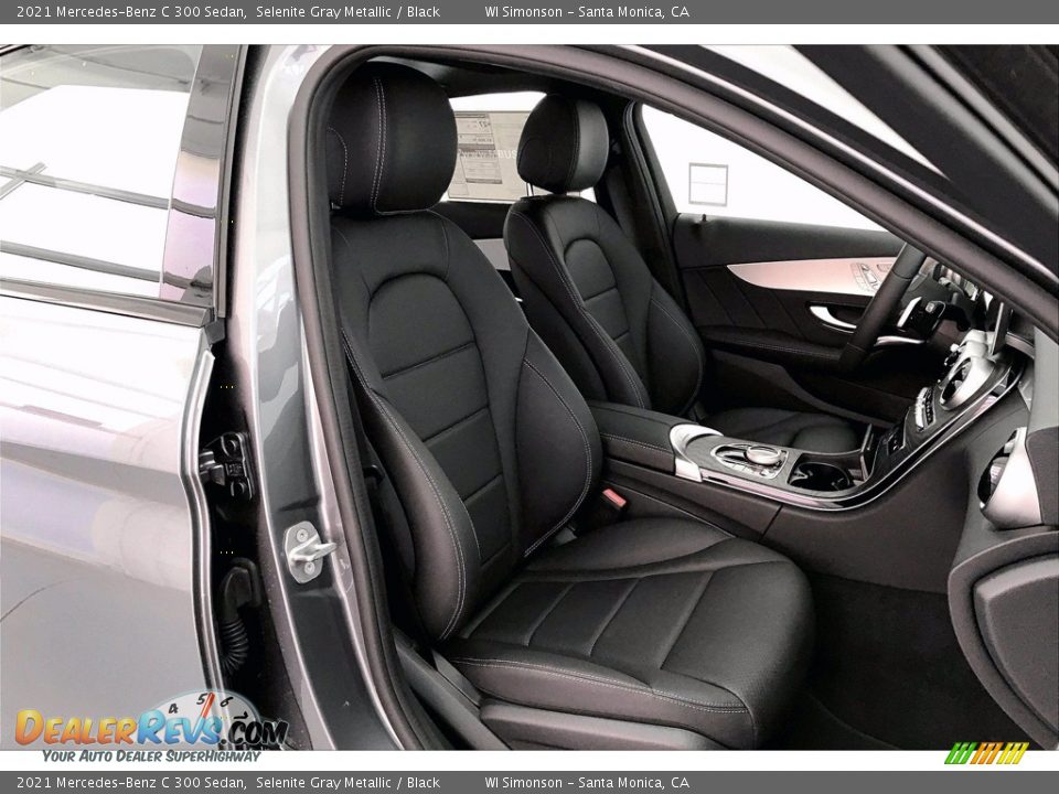 2021 Mercedes-Benz C 300 Sedan Selenite Gray Metallic / Black Photo #4